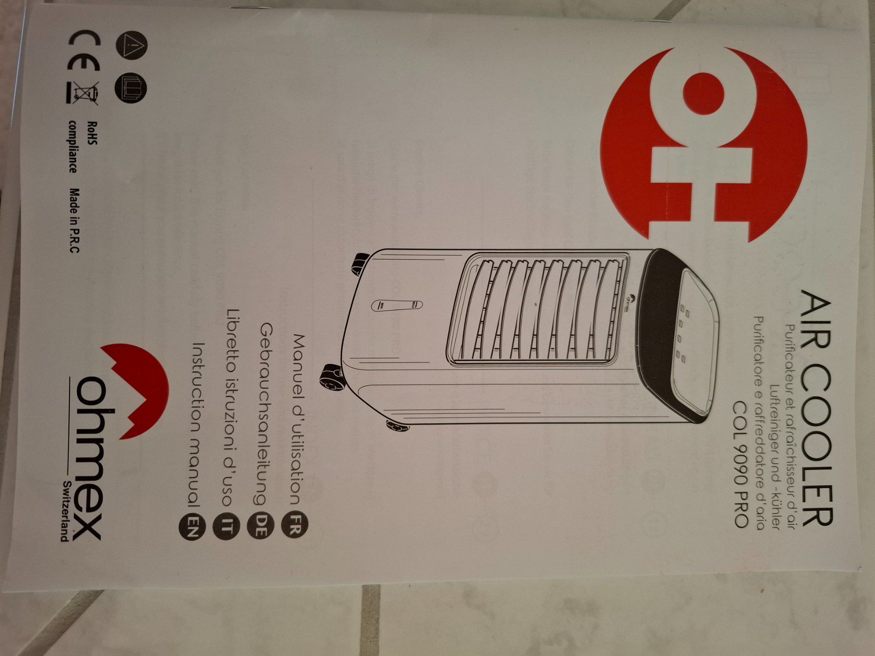 Ohmex Ventilatori: Refroidisseur d'air – Usato da Courtemaîche venduto da redg13 1