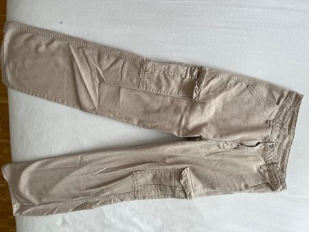 SHEIN cargo beige jeans gr XS 34