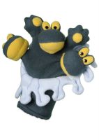 Handpuppe Frösche im Teich für 5 Finger