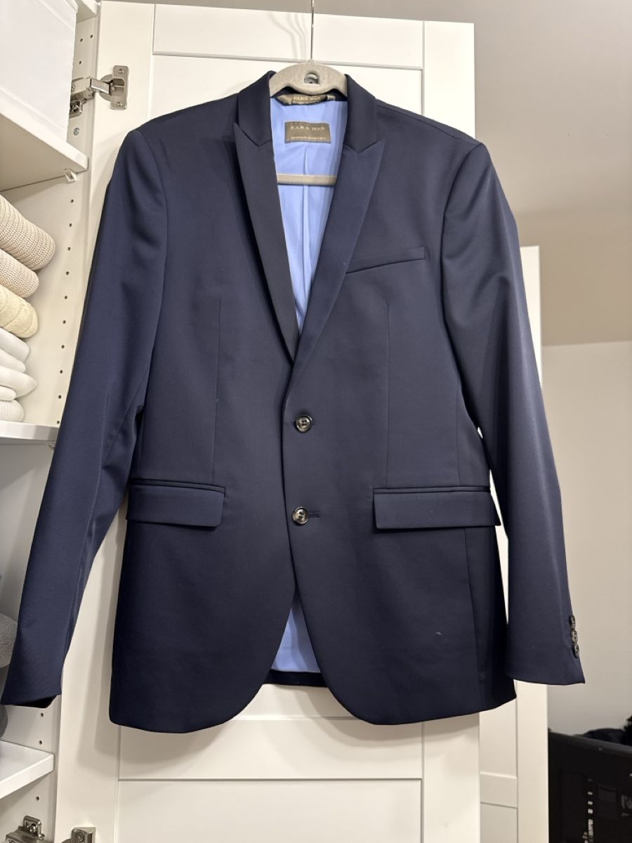 Zara Anzüge: Zara Anzug, Marineblau – Gebraucht aus Zürich von Sime23
