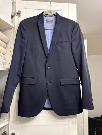 Zara Anzug, Marineblau