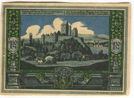 Notgeld "1.5 Mark. Bolkenhain in Schlesien"
