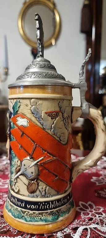 Contenitori & Simili: Limitierter Bierkrug, Der rote Baron – Usato da Kaufdorf venduto da Nati-Nati 5
