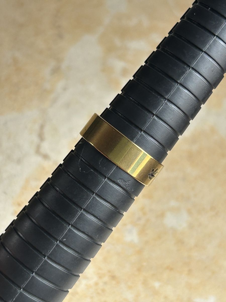 Anelli: GoldigerRing mit Hanfblatt Gr. 65 – Usato da Dittingen venduto da Bijoubelle 6
