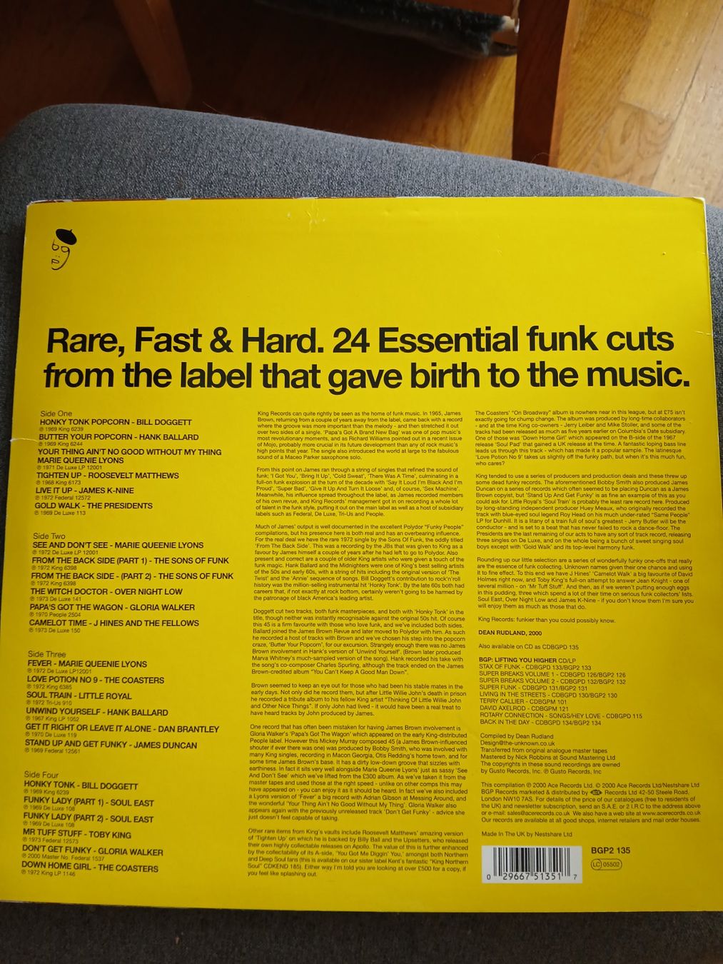 Schallplatten: King Funk Vinyl – Gebraucht aus Worb von Osterthal 1
