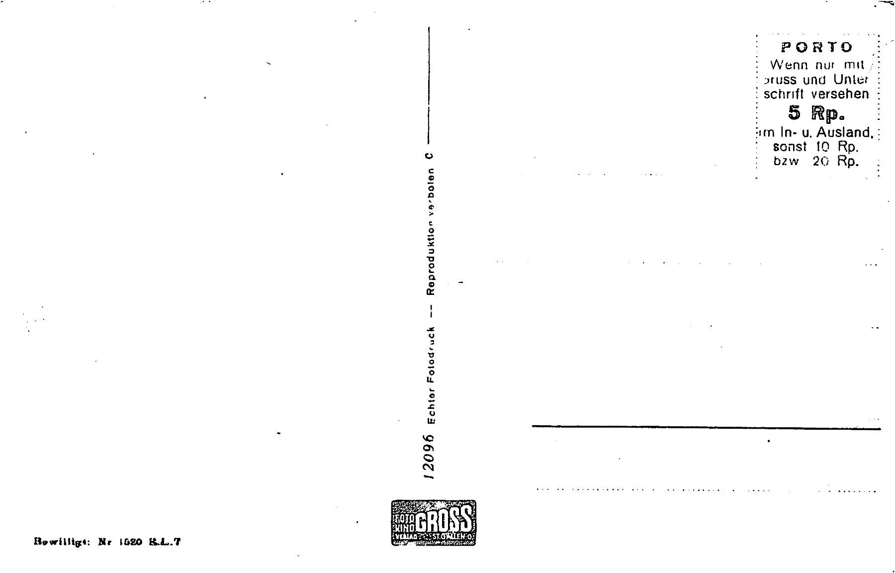 Ansichtskarten: 2x Chur – Gebraucht aus Ottikon b.Kemptth. von Neptun1974 3