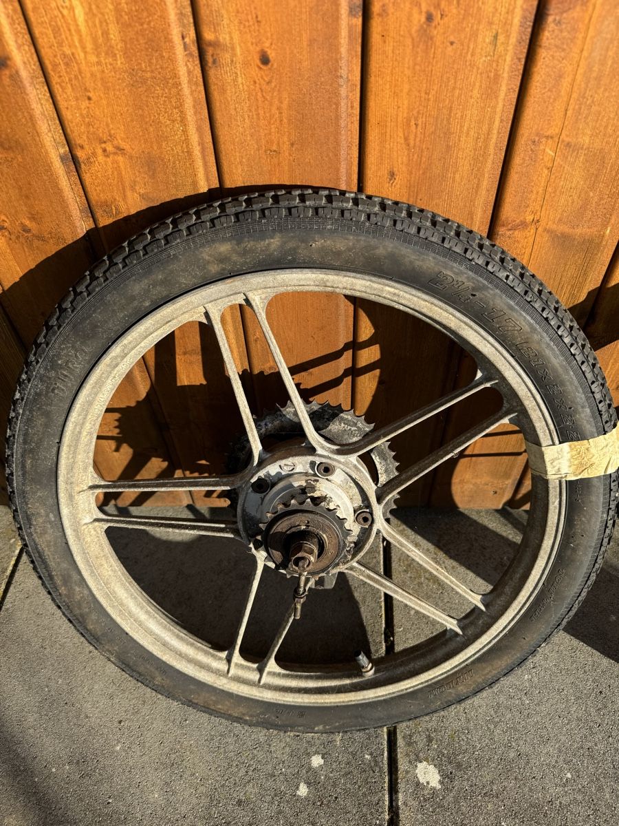 Puch Parti ricambio per ciclomotori: Puch Maxi Radsatz Gussfelgen – Usato da Glashütten venduto da Schraubermeisterz 4