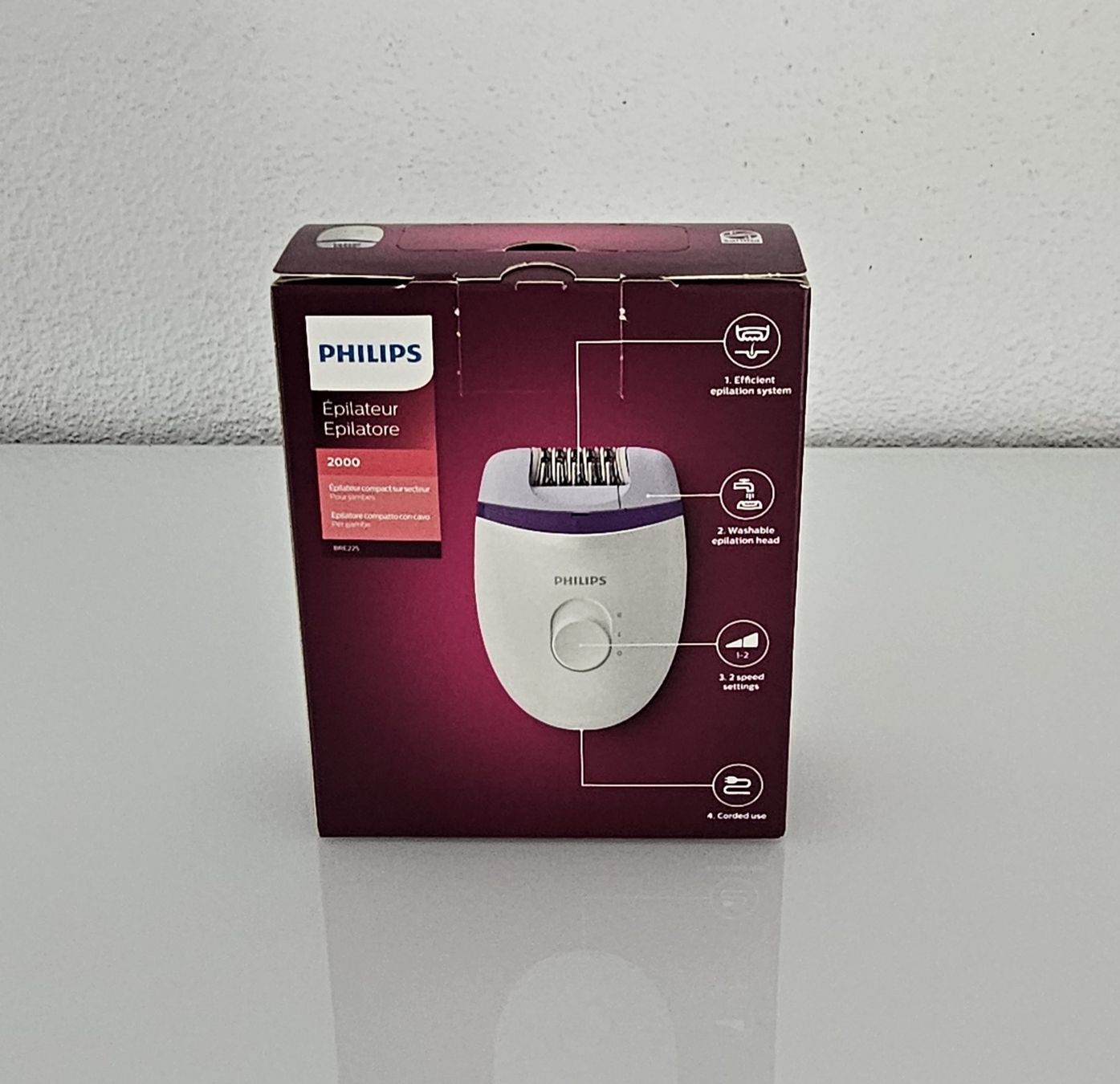 Philips Epilateurs: Epilator PHILIPS 2000 neu – Neuf avec emballage d'origine à Rothrist par PhilipsAurea 1