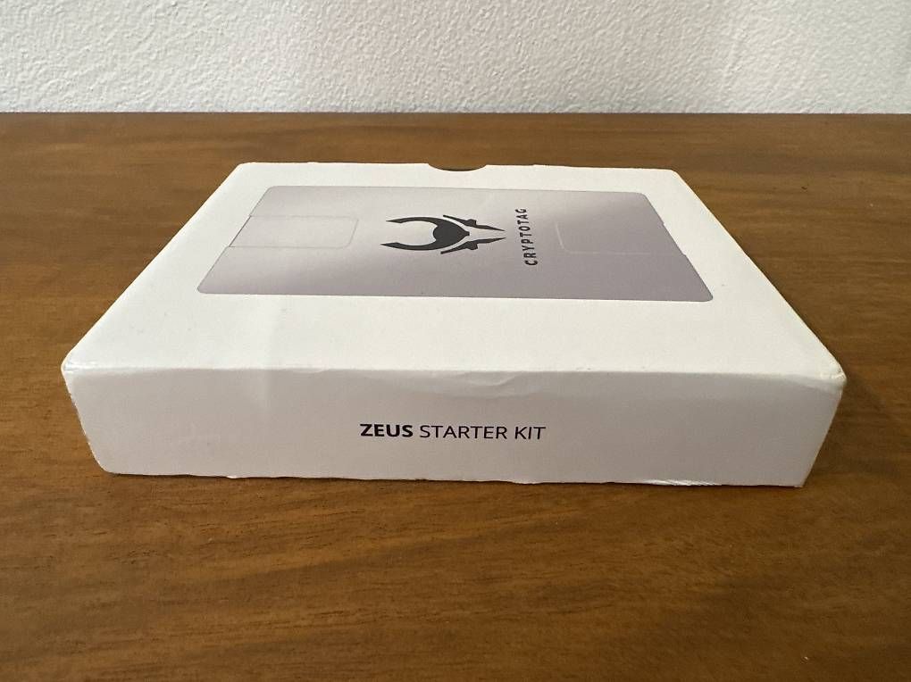 Coin Miner: Cryptotag Zeus Starter Kit  Titanium Seed Backup – Usato da Maienfeld venduto da gmundner 3