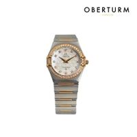 Omega Lady Constellation – Stahl & Rotgold mit Diamanten