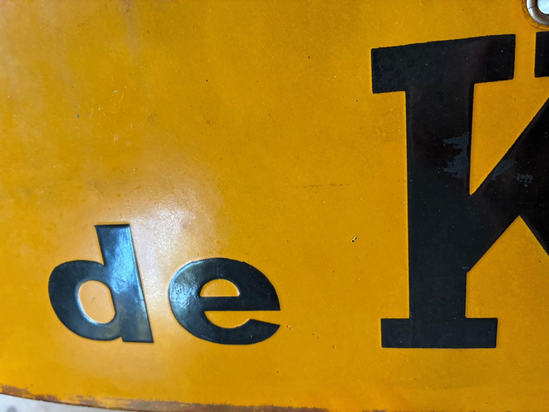Insegne: Altes Emailschild don de Kodak – Usato da Steffisburg venduto da Reitschel5 6