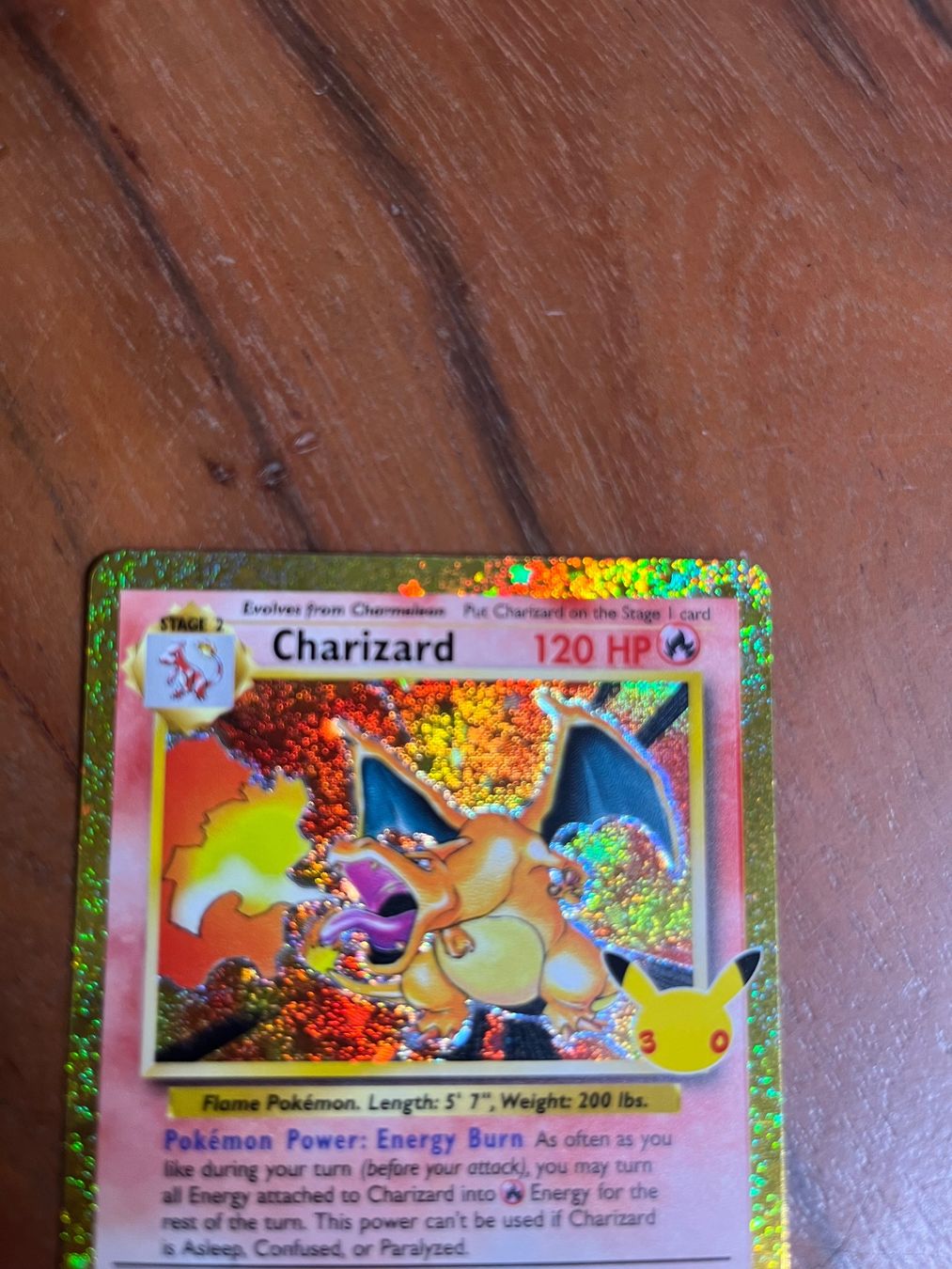 Pokémon Carte collezionabili: Pokemon Charizard 30th – Nuovo (secondo la descrizione) da Winterthur venduto da sal_gx5h 2