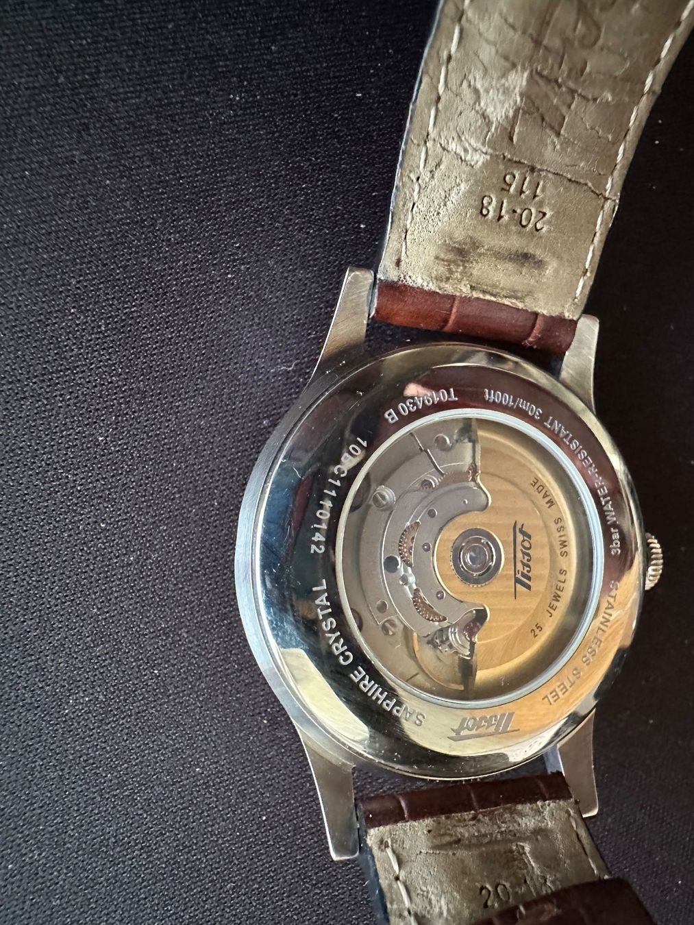 Tissot Orologi: Tissot Visodate Heritage automatik – Usato da Grenchen venduto da redstar03 4