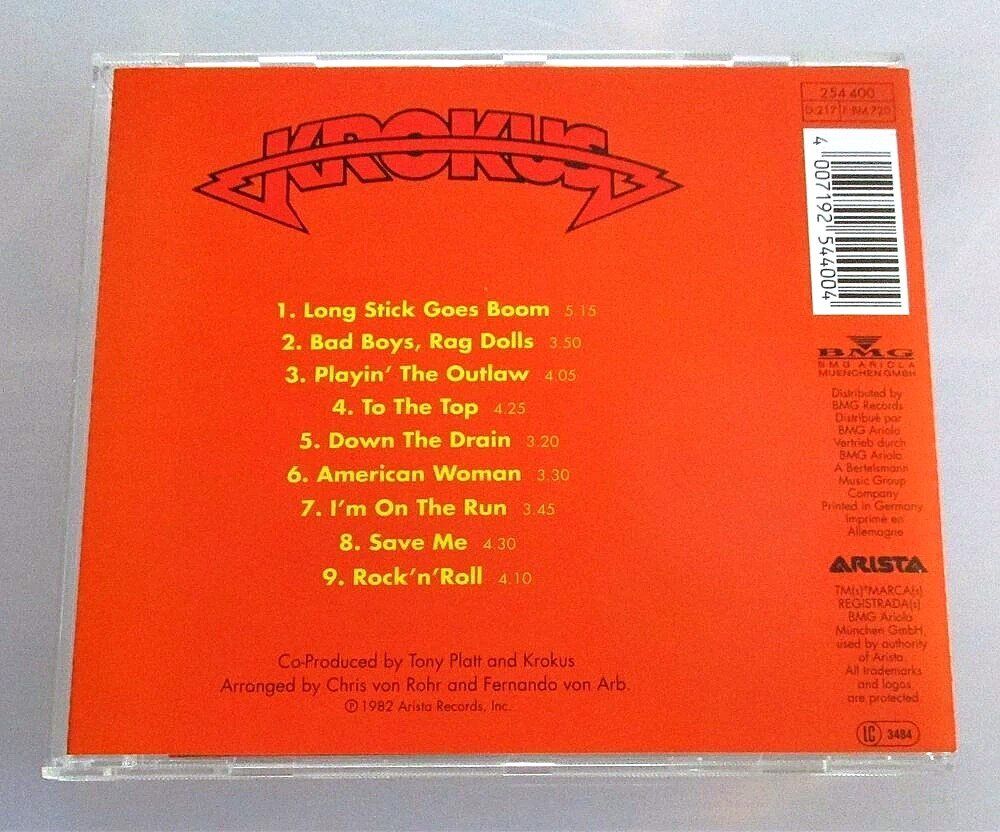 CDs: KROKUS - One Vice At The Time – Gebraucht aus Wattwil von Muriel11 1
