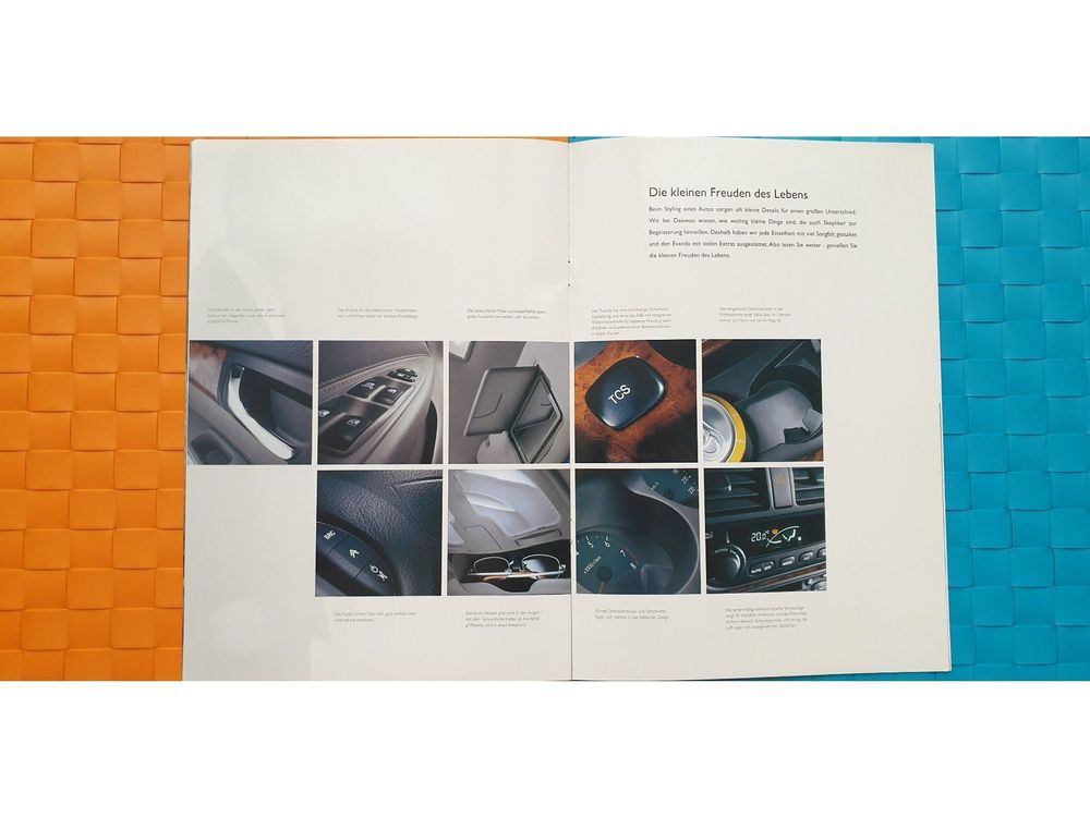 Revues & Magazines: DAEWOO (CHEVROLET) EVANDA - Prospekt / Katalog – D'occasion à Viganello par CARLiteratur 4
