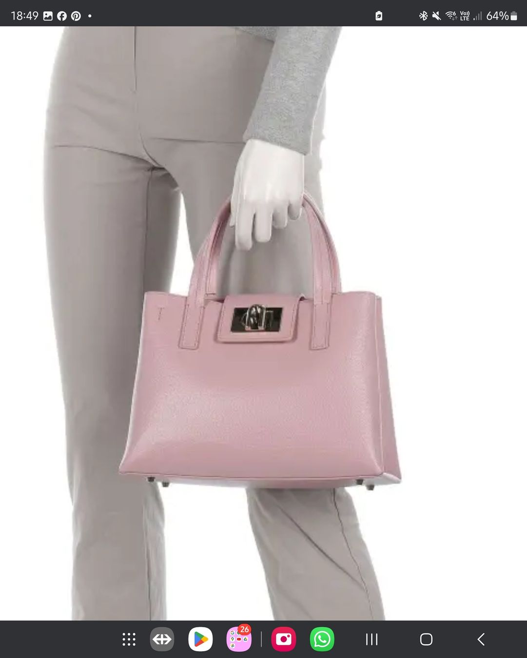 Furla Taschen für Damen: Furla Tasche altrosa originalverpackt mit Staubbeutel – Neu und originalverpackt aus Binningen von Hofka64 1