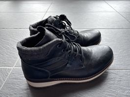 Rieker Winterstiefel, gefüttert schwarz Gr. 42
