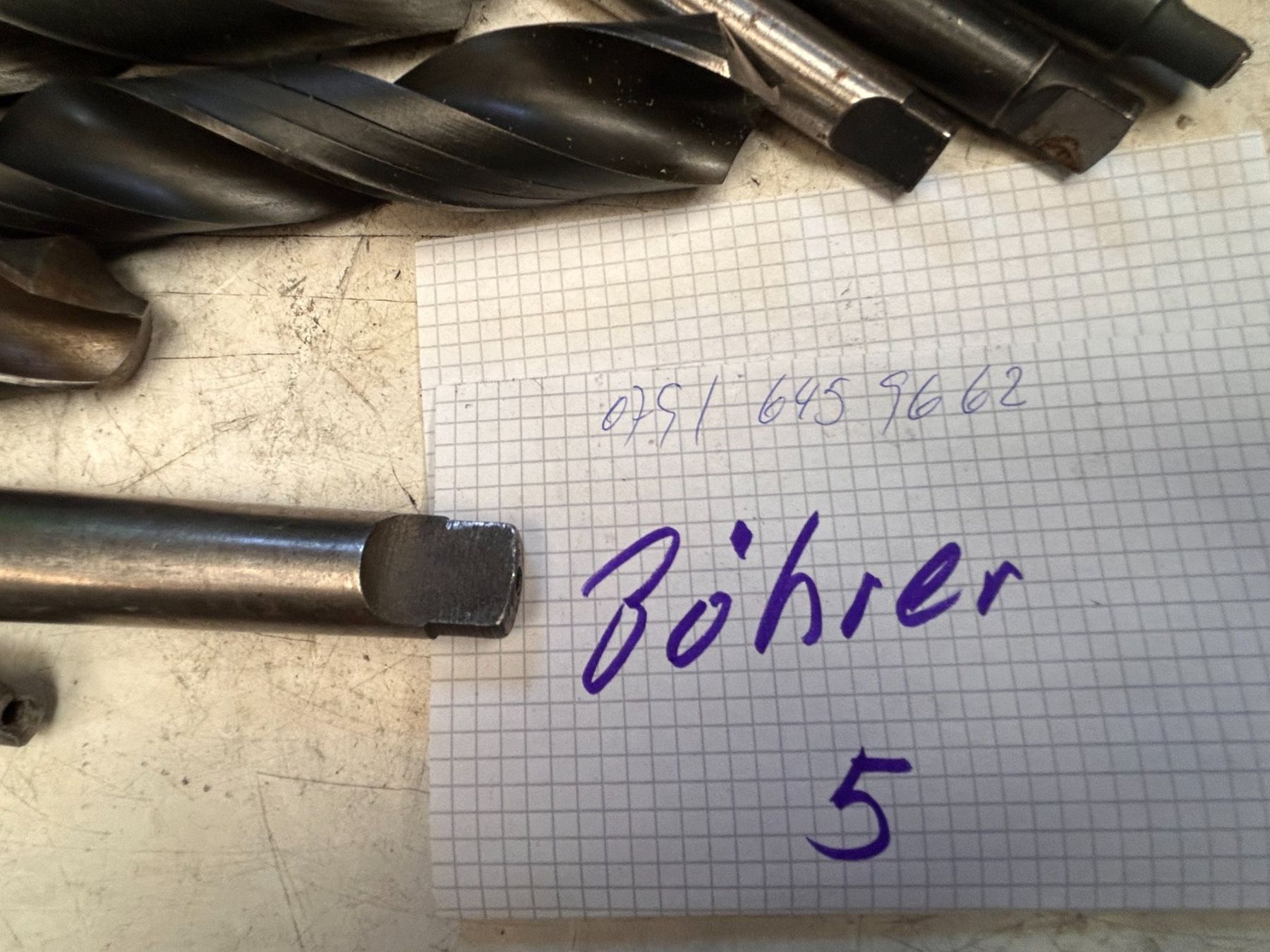 Alle Werkzeuge: div. Bohrer 5 – Gebraucht aus Münchenstein von fransch 2