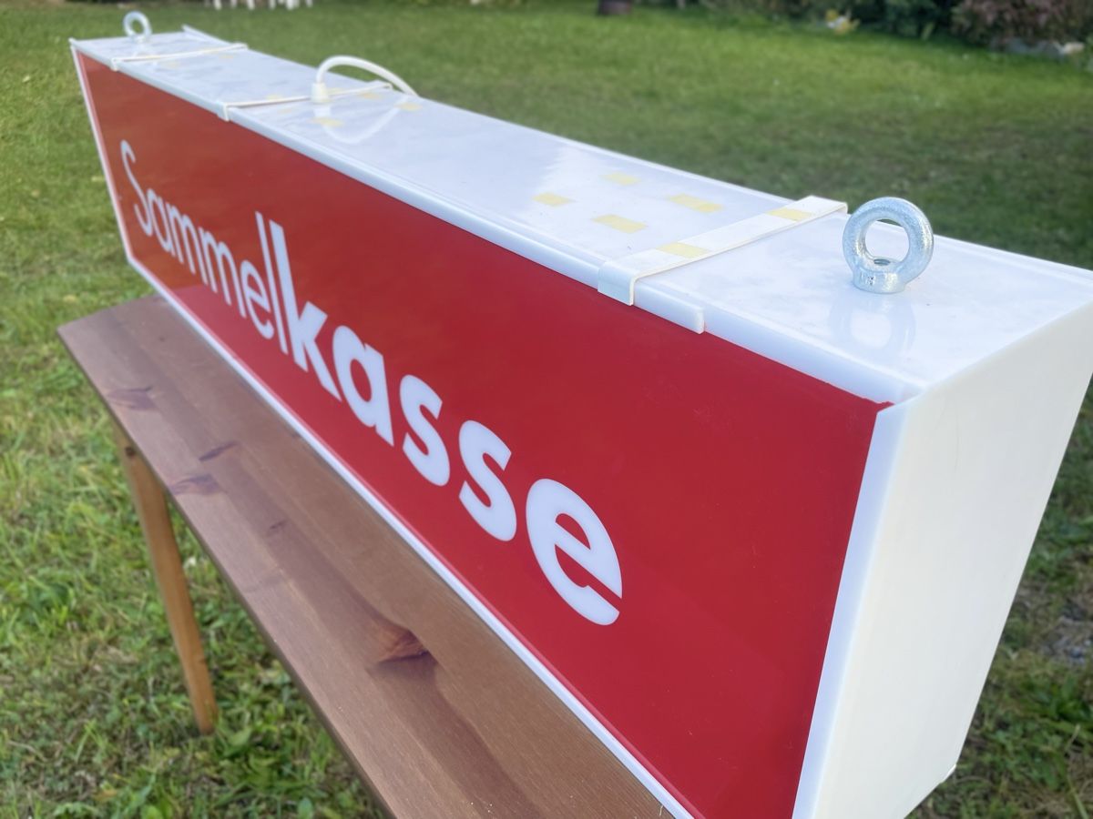 Lampade: Sammelkasse Nitro, Leuchtreklame – Difettoso da Heimenhausen venduto da Bufnof 2