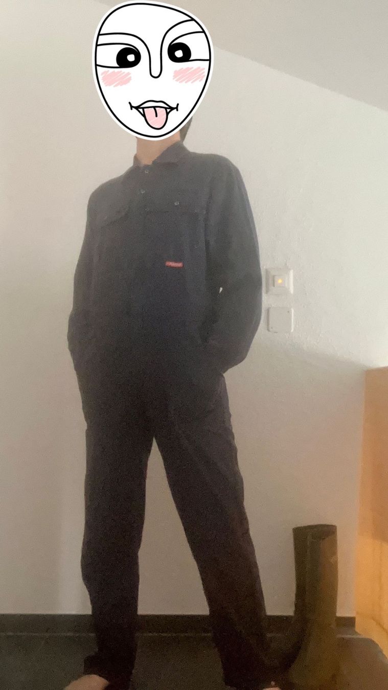 Uniformi: Arbeitskleidung Overall blau – Usato da Bettwiesen venduto da Zustand57 8