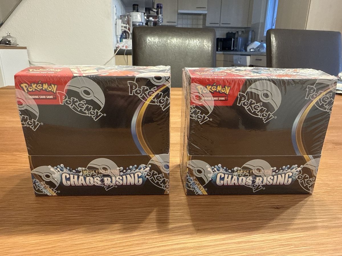 Pokémon Carte collezionabili: 2x Pokemon Chaos Rising Display - EN – Nuovo e nell'imballaggio originale da Rüti ZH venduto da rin_7yn7