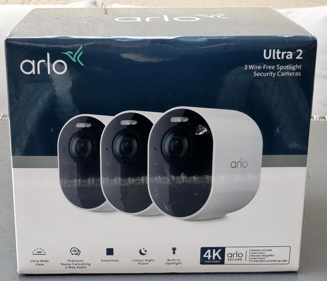 Arlo Videocamere: Arlo Ultra 2 / 4K UHD Security Camera – Nuovo e nell'imballaggio originale da Collonges venduto da arashee