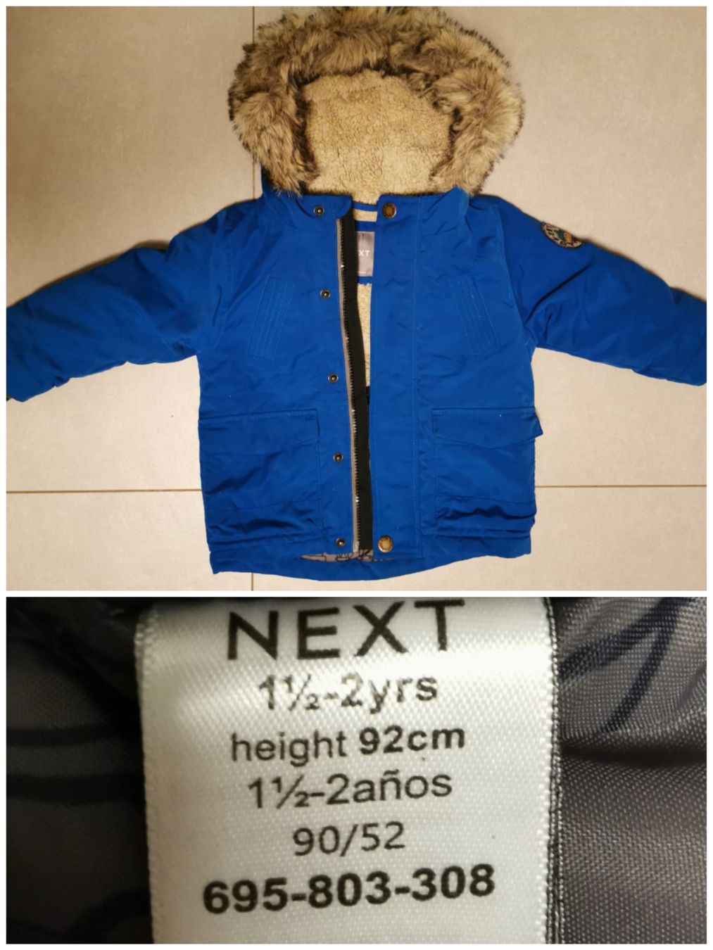 Next Giacche & Cappotti: Next Winterjacke, Grösse 92 – Usato da Herznach venduto da VinSer2