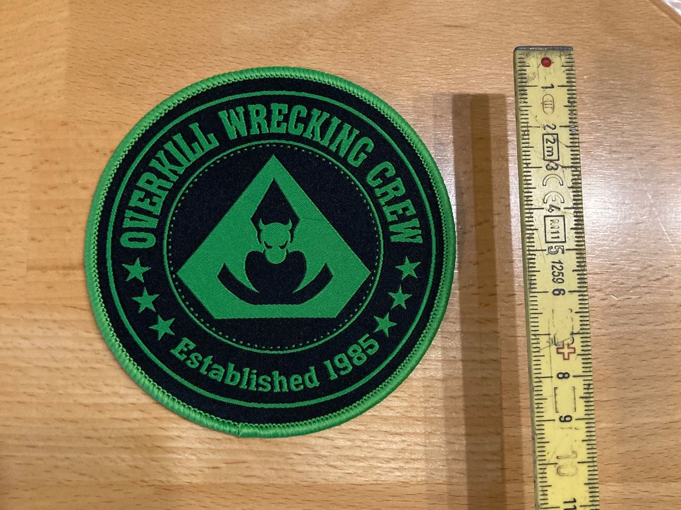 Patches: Overkill - Patch Sticker Aufnäher Rock Punk Metal 2 – Neu (gemäss Beschreibung) aus Horn von abutre72