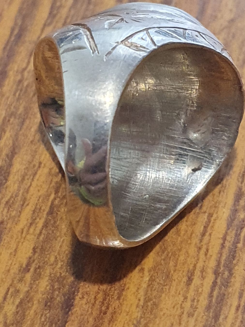 Anelli: Vintage Silber Achat Ring für Sie oder Ihn – Usato da Wohlen AG venduto da palmsprings 9