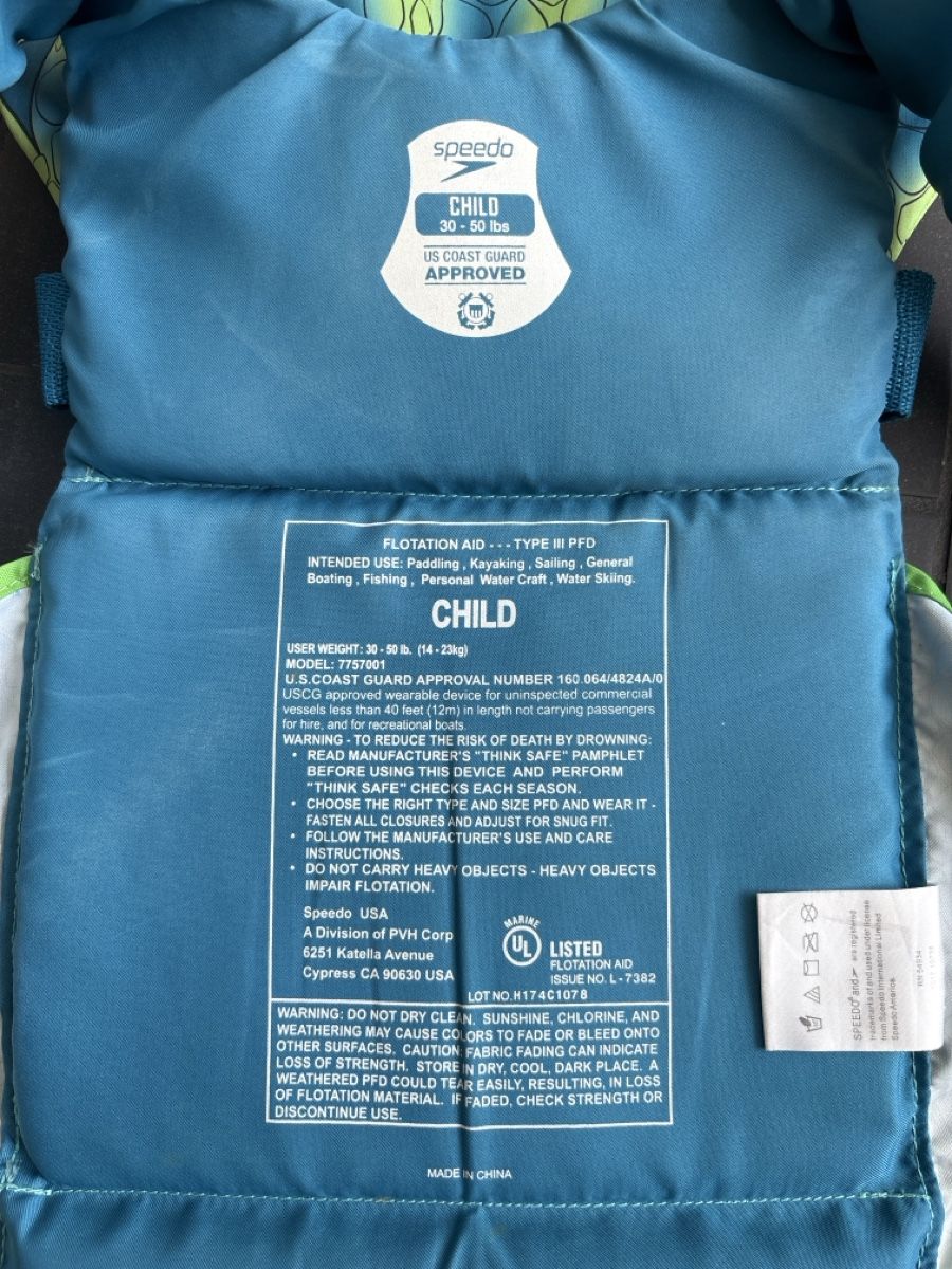Speedo Giubbotti di salvataggio: Schwimmweste Kinder Speed 14 bis 23kg – Usato da Wettingen venduto da ricothom 3