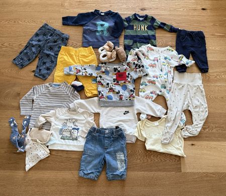 Baby set size 68/74 H&M,Smile,C&A