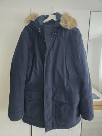 Timberland, parka bleu marine XL