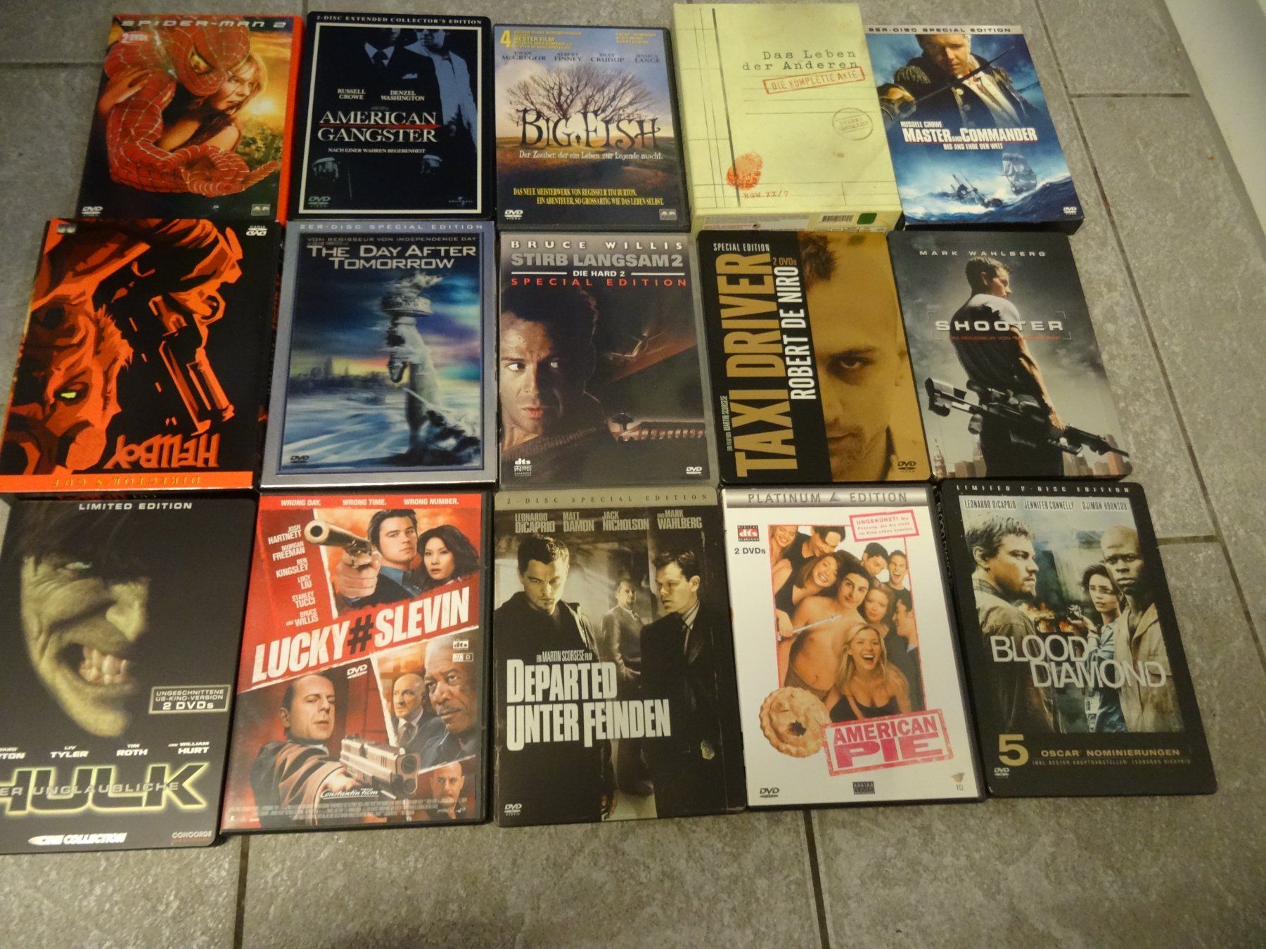 Tous les DVDs: 60 BLU-RAYS in 60 DVD HÜLLEN – D'occasion à Olten par Disc-Verkauf 1