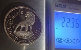 Kollektion Disney König der Löwen Medaille Simba farbig