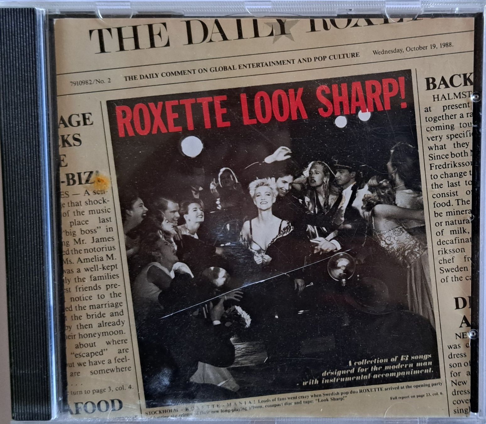 CDs: Roxette -  Look Sharp ! – Gebraucht aus Tenniken von mik_6mxg
