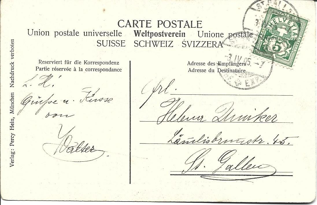 Cartoline postali: AK St.Gallen – Usato da Appenzell venduto da mai25 1