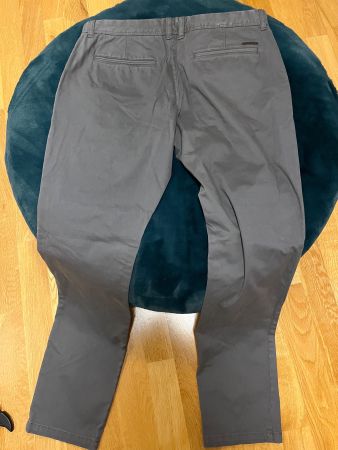 Herren Stoffhose, Gr. 50, grau, NEU