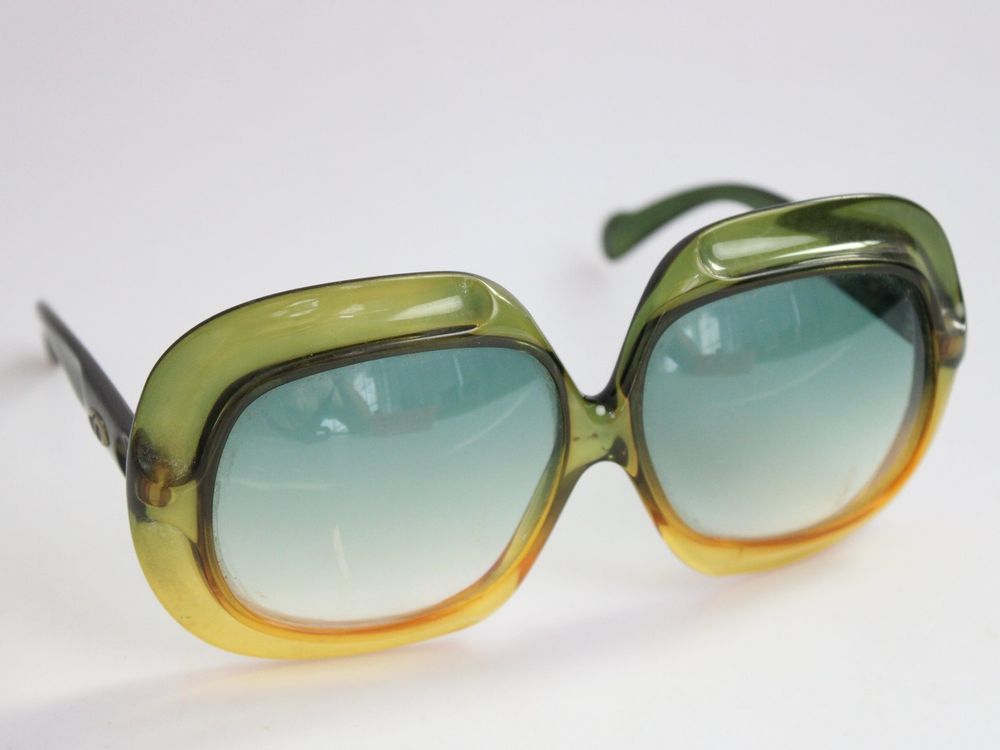 Amscan 70er Disco Swinger Brille – 1 Stück, Goldener Drahtrahmen Mit Orange-gläsern, Einheitsgröße