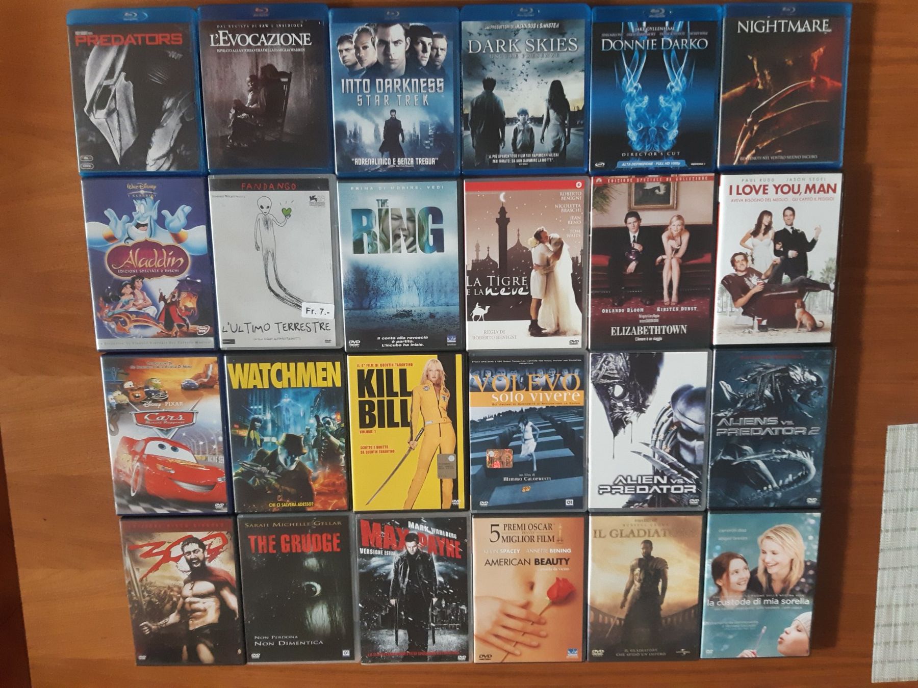 Tutti i DVDs: Dvd/blu ray – Usato da Magliaso venduto da Dlele