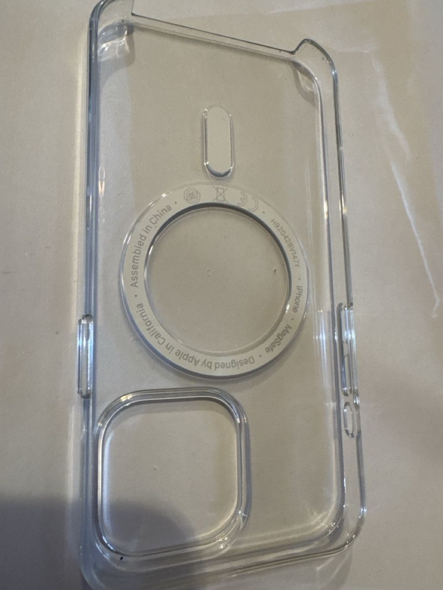 Apple Covers & Schutzfolien: Apple Clear Case mit MagSafe Iphone 13pro – Neu (gemäss Beschreibung) aus muttenz von space-frame 2