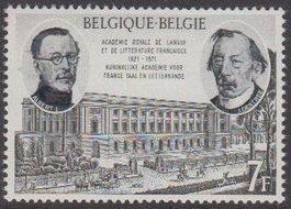 Belgien 1971 Königliche Akademie-Fondation Accadémie Royale