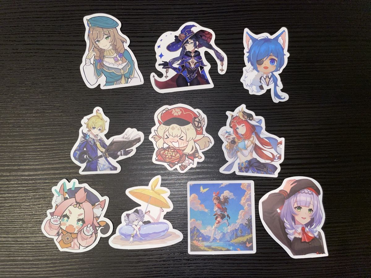 Aufkleber: Genshin Impact Sticker 50Stk. – Gebraucht aus Glattfelden von Aura_X