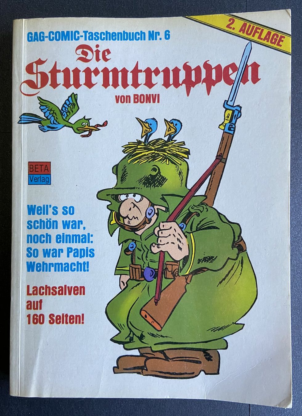 Fumetti: Gag-Comic-Taschenbuch Nr. 6  "Die Sturmtruppen" – Usato da Böckten venduto da Hansi36