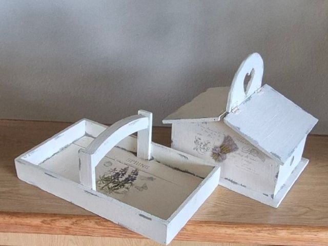 Tutte le decorazioni: SHABBY CHIC, 2er SET Dekorationsobijekte – Usato da Nottwil venduto da echtMOMO