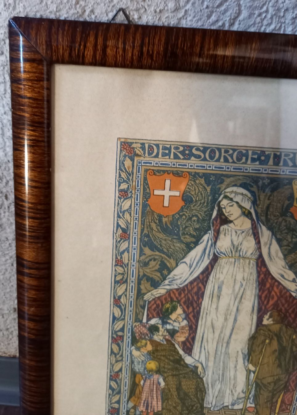 Dokumente: URKUNDE von 1942 / in antikem Bilderrahmen – Gebraucht aus Marbach LU von Ilrebo 5