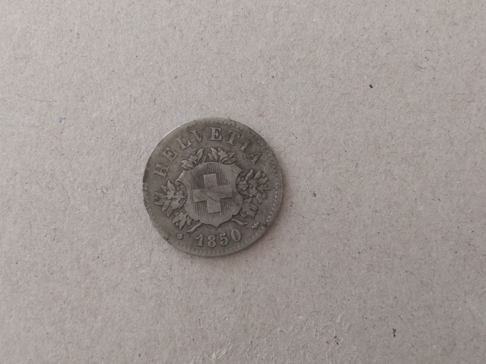 Tutti le monete: 20 rappen 1850 – Usato da St. Gallen venduto da aha_2prr
