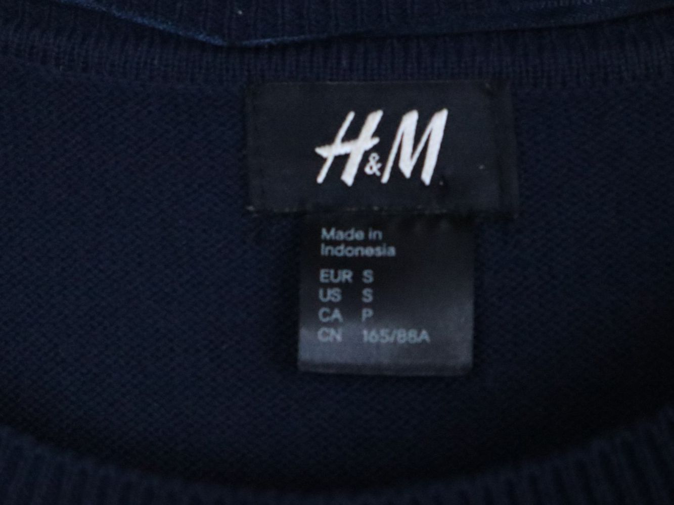 H&M Pullover & Sweatshirts: Pullover, Gr. S, dunkelblau – Neu (gemäss Beschreibung) aus Wattwil von diamant1 2