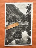 Alte Ansichtskarte Blausee BE mit Briefmarke, Rarität!