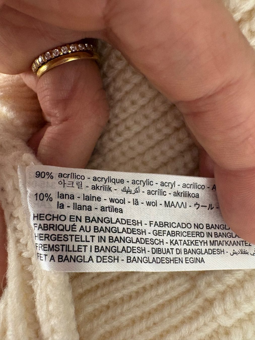 Zara Maglioni & Felpe: Zara cropped Strickpullover creme Gr. S mit Wolle – Nuovo (secondo la descrizione) da Regensdorf venduto da secondchancefashion 4