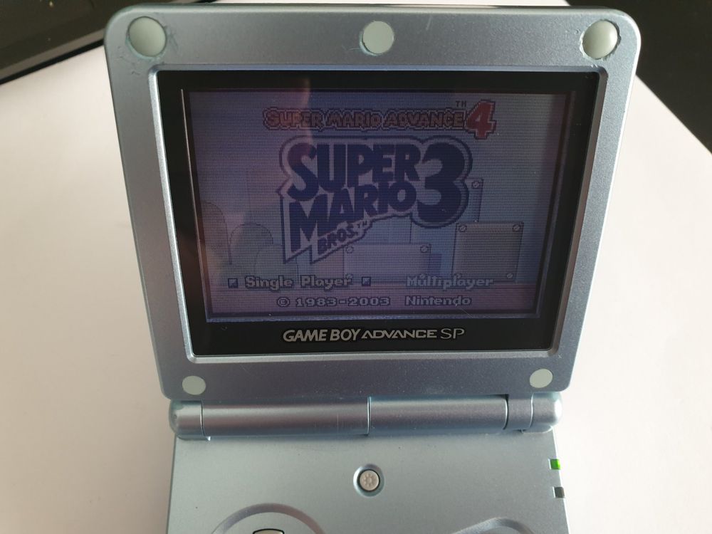 Gameboy Advance SP inkl. Super Mario Bros. 3 (Gebraucht) in Rain für ...